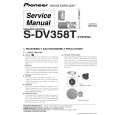 PIONEER S-DV358T/XTW/EW5 Instrukcja Serwisowa
