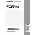 PIONEER DV-PT100-S/KUXTL Instrukcja Obsługi