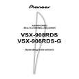 PIONEER VSX-908RDS(-G) Instrukcja Obsługi