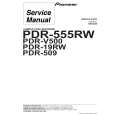 PIONEER PDR-19RW Instrukcja Serwisowa