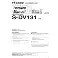 PIONEER S-DV131/XCN Instrukcja Serwisowa