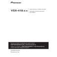 PIONEER VSX-418-K/MYSXJ5 Instrukcja Obsługi
