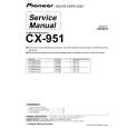 PIONEER CX-951 Instrukcja Serwisowa