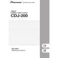 PIONEER CDJ-200/WAXJ Instrukcja Obsługi