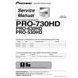 PIONEER PRO-730HD Instrukcja Serwisowa
