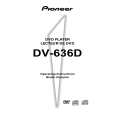 PIONEER DV636D Instrukcja Obsługi