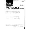 PIONEER PL-201Z Instrukcja Serwisowa