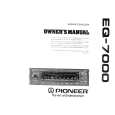 PIONEER EQ7000 Instrukcja Obsługi
