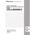 PIONEER CDJ-800MK2/RLFXJ Instrukcja Obsługi