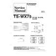 PIONEER TSWX75 Instrukcja Serwisowa