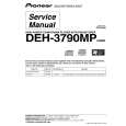 PIONEER DEH-3790MP Instrukcja Serwisowa
