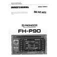 PIONEER FHP90 Instrukcja Obsługi