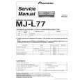 PIONEER MJ-L77/MYXK Instrukcja Serwisowa