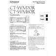 PIONEER CT-WM60R Instrukcja Obsługi