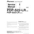 PIONEER PDP-S22-LR Instrukcja Serwisowa