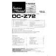 PIONEER DCZ72 Instrukcja Serwisowa