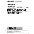 PIONEER PRS-D1000M/XU/ES Instrukcja Serwisowa
