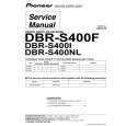 PIONEER DBRS400NL Instrukcja Serwisowa