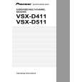 PIONEER VSX-D511/KCXJI Instrukcja Obsługi