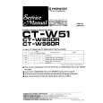 PIONEER CT-W960R Instrukcja Serwisowa
