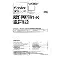 PIONEER SDP5193K Instrukcja Serwisowa