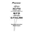 PIONEER S-F10-LRW Instrukcja Obsługi