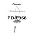 PIONEER PDF958 Instrukcja Obsługi
