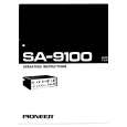 PIONEER SA-9100 Instrukcja Obsługi
