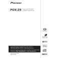 PIONEER PDX-Z9/WYVSXJ5 Instrukcja Obsługi