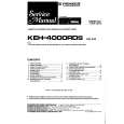 PIONEER KEH4000RDS Instrukcja Serwisowa