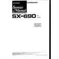 PIONEER SX690 Instrukcja Serwisowa