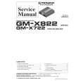 PIONEER GM-X722/XR/ES Instrukcja Serwisowa
