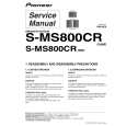 PIONEER S-MS800CR/XJM/E Instrukcja Serwisowa