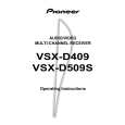PIONEER VSX-D409 Instrukcja Obsługi