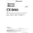 PIONEER CX890 Instrukcja Serwisowa