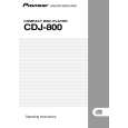 PIONEER CDJ-800/KUCXJ Instrukcja Obsługi