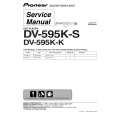 PIONEER DV-595K-K/WYXZTUR5 Instrukcja Serwisowa