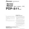 PIONEER PDP-S11 Instrukcja Serwisowa