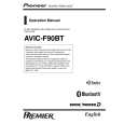 PIONEER AVIC-F700BT/XS/UC Instrukcja Obsługi