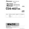 PIONEER CDS-4027ZM/E Instrukcja Serwisowa