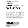 PIONEER DVR-320-S/RDXU/RA Instrukcja Serwisowa
