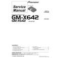 PIONEER GM-X542/XR/ES Instrukcja Serwisowa