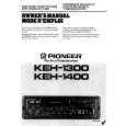 PIONEER KEH-1300 Instrukcja Obsługi