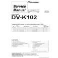 PIONEER DV-K102/RAMXQ Instrukcja Serwisowa