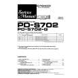 PIONEER PDS702/G Instrukcja Serwisowa