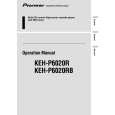 PIONEER KEH-P6020R/XM/EW Instrukcja Obsługi