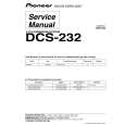 PIONEER DCS-232/WXJ/RE Instrukcja Serwisowa