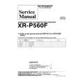 PIONEER XR560F Instrukcja Serwisowa