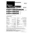 PIONEER KEH8830SDK Instrukcja Serwisowa
