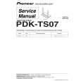 PIONEER PDK-TS07 Instrukcja Serwisowa